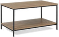 Minimalist Oak Wood Coffee Table - Scandi Style