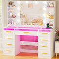 RGB 9-Drawer Professional Dressing Table