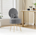 Cozy Sherpa Fleece Accent Chair - Cream