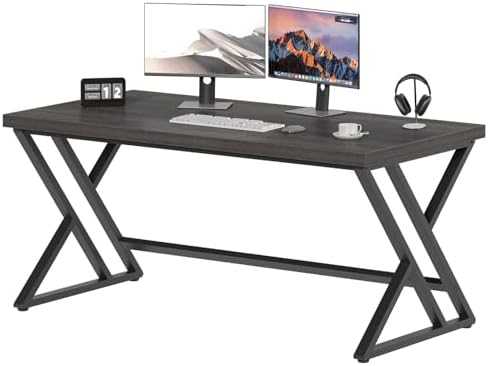 Modern Computer Desk with Integrated Storage