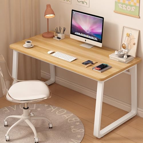 Modern Wooden Writing Desk - Scandi White